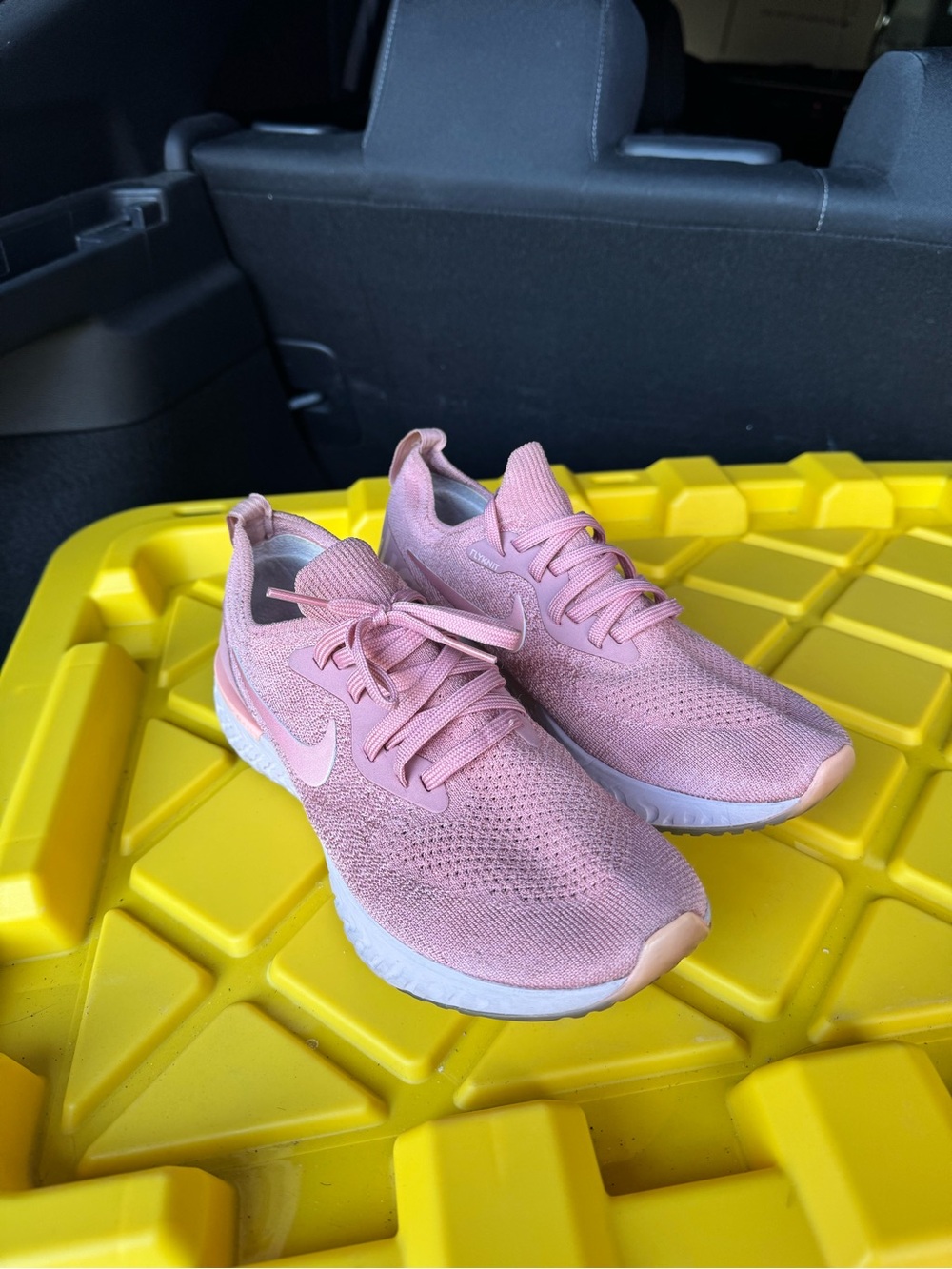 Nike Women's React Pink Knit Runner